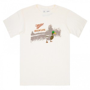 Mens Miller High Life Duck Wildlife T-Shirt - 1 of 2