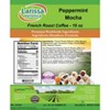 Larissa Veronica Peppermint Mocha French Roast Coffee (Gourmet, Naturally Flavored, Whole Coffee Beans) (16 oz, ZIN: 561060) - 2 of 4