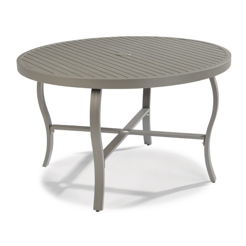 Daytona 48 Round Outdoor Dining Table Dark Gray Home Styles Target