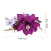 Unique Bargains Women's Lightweight Simulated Flowers Hair Clips Comb 1 Pc - 2 of 4