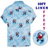 HAPPY BAY Mens Hawaiian Shirts Short Sleeve Button Down Shirt Men's Ugly Christmas Tree Vacation Gifts Shirts Casual Aloha Shirts for Men - 2 of 4