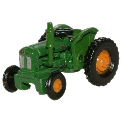 Fordson Tractor Green with Orange Wheels 1/148 (N) Scale Diecast Model Car by Oxford Diecast