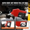 VEVOR Fuel Transfer Pump, 12V DC 16 GPM 1/4 HP, Gasoline Extractor Pump with Automatic Nozzle, Discharge Hose & Suction Pipe for Gasoline, Orange - 4 of 4