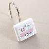 The Lakeside Collection Glamper Bathroom Collection - Set of 12 Shower Hooks - 2 of 2