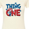 Women's - Dr. Seuss - American Thing One Fitted Graphic T-Shirt - 2 of 4