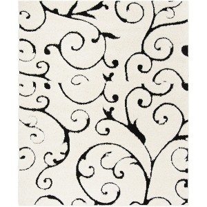 Florida Shag SG455 Power Loomed Area Rug  - Safavieh - 1 of 4