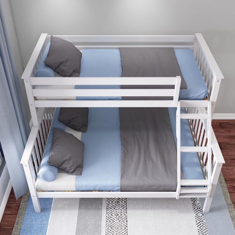 Max & Lily Bunk Bed, Twin XL-Over-Queen Bed Frame for Kids, 3 of 4