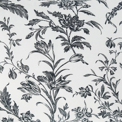 Amberley Black and White Reversible Cotton Full Comforter Set