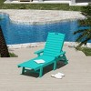 WestinTrends Adirondack Outdoor Chaise Lounge for Patio Garden Poolside - 2 of 2