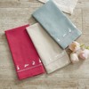 Split P Bunny Embroidered Pink Napkin Set of 4 - 2 of 4