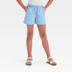 Girls' Pull-On Woven Shorts - Cat & Jack™ - 1 of 3