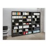 Tennsco Fixed Shelf Open-Format Lateral File for End-Tab Folders, 6 Legal/Letter File Shelves, Light Gray, 36" x 16.5" x 75.25" - 2 of 2