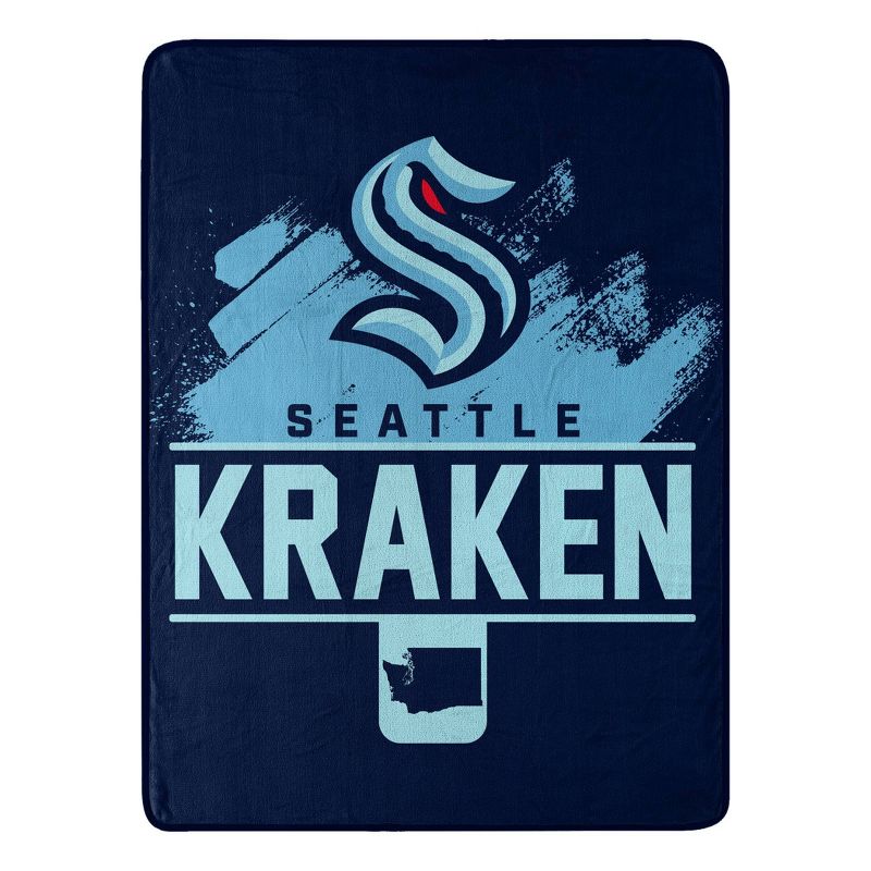 NHL Seattle Kraken Micro Throw Blanket, 1 of 5