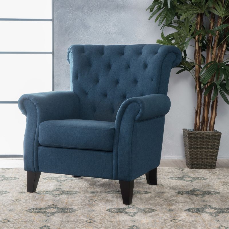 Merrit Tufted Club Chair - Christopher Knight Home, 3 of 8