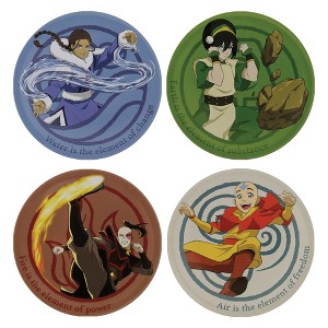 Fanattik Avatar: The Last Airbender Metal Coaster Set of 4 - 1 of 4
