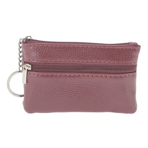 Unique Bargains Two Zipper Pocket With Pattern Coin Purse Wallet 1 Pc - 1 of 4