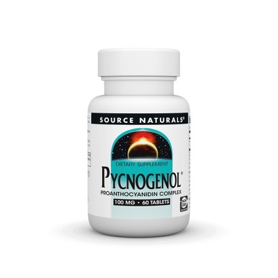 Pycnogenol 100mg by Source Naturals, Inc.  -  60 Tablet