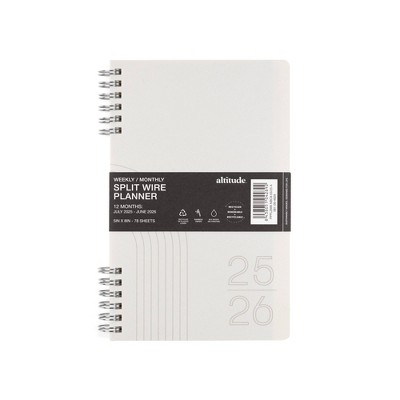 Altitude 5"x8" Weekly/Monthly Planner Cream Arch