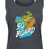 Women's - Teenage Mutant Ninja Turtles - So Board Graphic Racerback Tank - 2 of 4