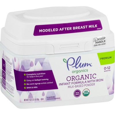 target plum organics formula