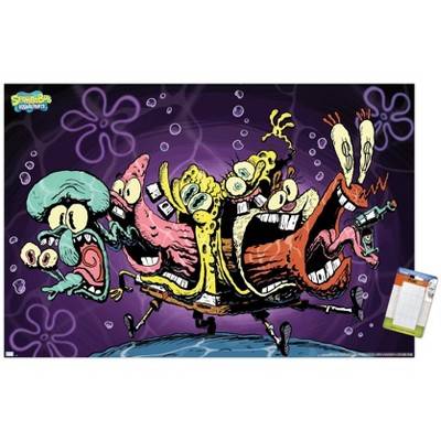 Trends International Nickelodeon Spongebob 25th - Scream Unframed Wall Poster Prints