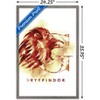 Trends International Harry Potter - Gryffindor House Logo Framed Wall Poster Prints - 3 of 4
