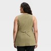 Women's Linen Blend Vest - A New Day™ - 2 of 3