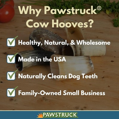 Pawstruck Natural Bulk Cow Hooves For Dogs Made In The Usa Bulk Dog