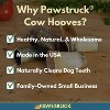 Pawstruck Natural Bulk Cow Hooves for Dogs - Made in the USA Bulk Dog Dental Treats & Dog Chews Beef Hoof, American Made - 2 of 4
