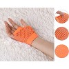Allegra K Women's Mesh Fingerless Fishnet Gloves - 2 of 4