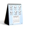 Yoobi 6"x7.5" Peanuts Monthly Desk Calendar Snoopy - 4 of 4