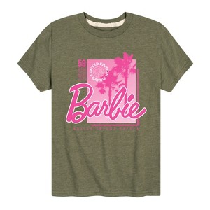 Boys' - Barbie - Barbie Pink Core Short Sleeve Graphic T-Shirt - 1 of 4