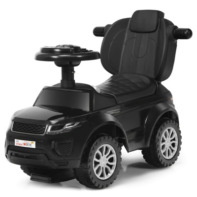 Infans 3 in 1 Ride on Push Car Toddler Stroller Sliding Car w/Music