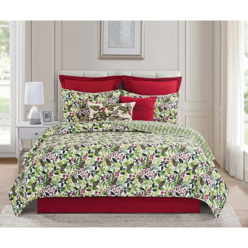 C&F Home Tyson Pines Cotton Quilt Set - Reversible and Machine Washable, 2 of 10
