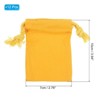 Unique Bargains 100% Cotton Reusable Washable Dust Drawstring Bag 12 Pcs - 2 of 4