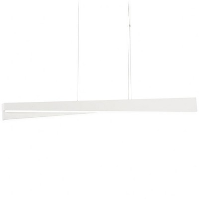 George Kovacs Lighting So Inclined 1 - Light Island Pendant Light in  Sand White
