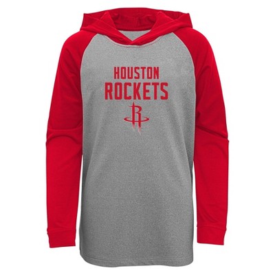  Mitchell & Ness Mens Champ City Houston Rockets Hoodie Casual  Outerwear Casual Drawstring - Grey - Size XS : Sports & Outdoors