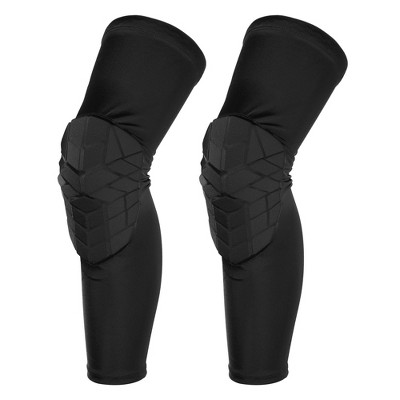 Unique Bargains Diamond Shape Knee Brace Protection Sponge Knee Pads Breathable Knee Support 1 Pair