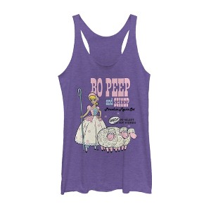 Women's Toy Story Select Stores Bo Peep Racerback Tank Top - 1 of 3