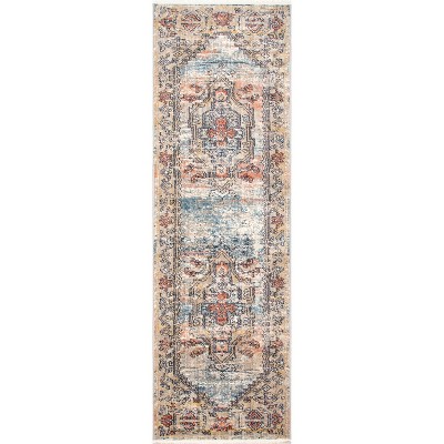 Nuloom Marley Traditional Medallion Fringe Indoor Area Rug