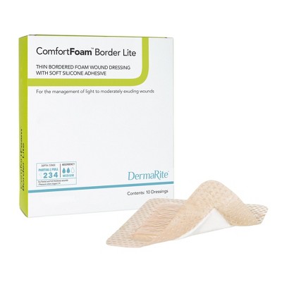 Comfortfoam Border Lite Thin Foam Dressing 2 X 2