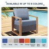 Buenhomino 24"x22" Outdoor Deep Seat Cushion Set, 6-inch Thicked Waterproof Patio Furniture Cushions with Removable Cover,8 Colors - 3 of 4