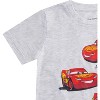 Disney Cars Lightning McQueen Boys Short Sleeve T-Shirt for Toddler and Big Kids - 3 of 4