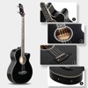 Karl Home 44.5 Inch EQ Acoustic Bass Guitar - 4 of 4