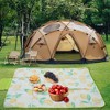 Unique Bargains Picnic Blanket Waterproof Washable Lightweight with Handle for Hiking Travel Camping Parks - 4 of 4