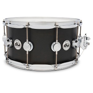 DW Collectors Series SSC Satin Oil Snare With Chrome Hardware - 1 of 4
