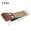 Unique Bargains Stainless Steel Storage Clips for Food Bag Sealing Paper Photo 2 Pcs - 2 of 4