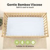KeaBabies Isla Waterproof Crib Sheets for Boys, Girls, 2pk Baby Fitted Crib Sheet, Waterproof Crib Mattress Protector Sheets - 4 of 4