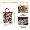 Signare USA Labrador Dog Brown Foldaway Grocery Bag - 3 of 4
