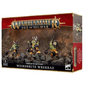 Weirdbrute Wrekkaz Or Brute Ragerz Orruk Warclans Ironjawz Warhammer AoS - 1 of 1